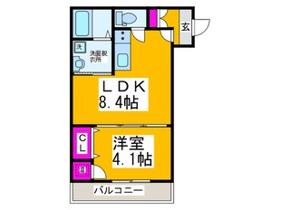 F asecia Luisの物件間取画像